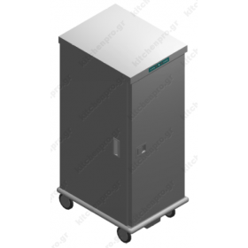 Τροχήλατος Θερμοθάλαμος 25 GN2/1 με Υγρασία CA26GN2/1R EMAINOX Ιταλίας