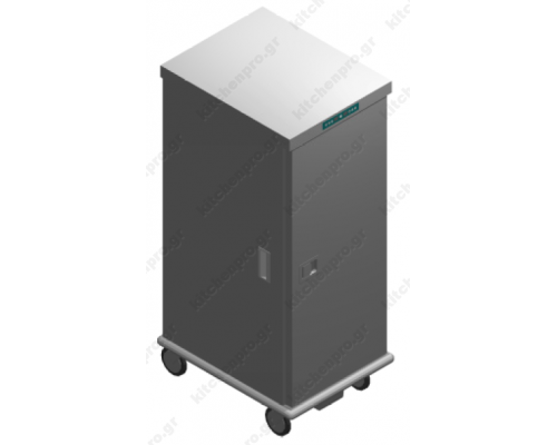 Τροχήλατος Θερμοθάλαμος 25 GN2/1 με Υγρασία CA26GN2/1R EMAINOX Ιταλίας