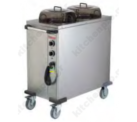 Θερμαινόμενα Τροχήλατα Μεταφοράς Πιάτων