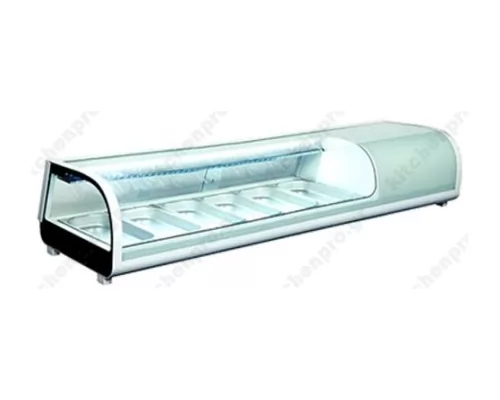 Tabletop Refrigerated Sushi Display 6 Trays GN1/3 152.9 cm RTS-62L ITALSTAR