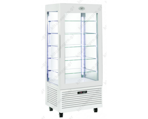 Επαγγελματικό Ψυγείο Βιτρίνα Κατάψυξη Γλυκών - Ζαχαροπλαστικής 80x64.5x185 εκ. RDN800 ROLLER GRILL Γαλλίας