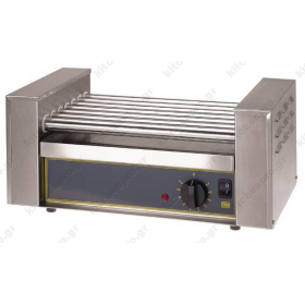 Συσκευή Hot Dog Roller για Ψητά Λουκάνικα RG7 ROLLER GRILL Γαλλίας