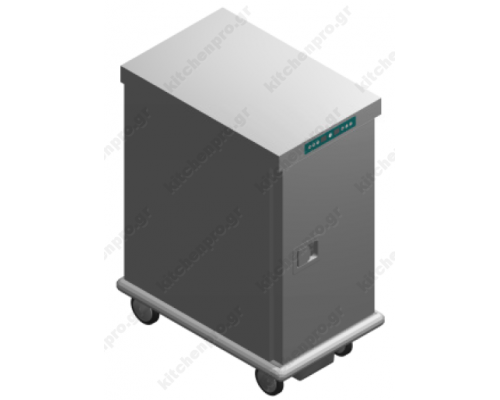 Τροχήλατος Θερμοθάλαμος 13 GN1/1 με Υγρασία EX13GN1/1R EMAINOX Ιταλίας