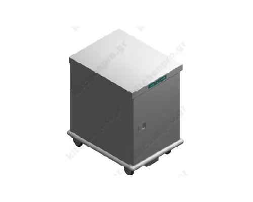 Heated Banquet Cart 13 GN2/1 ή 26 GN1/1 with Humidity EX13GN2/1R EMAINOX Italy