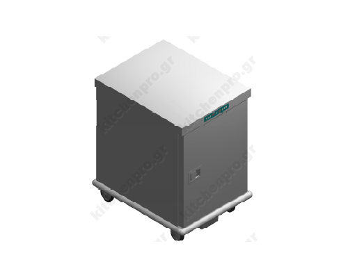 Heated Banquet Cart 7 GN1/1 with humidited UC7GN1/1R EMAINOX Italy