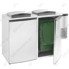 Επαγγελματικό Ψυγείο Απορριμμάτων για 2 Κάδους FRESH