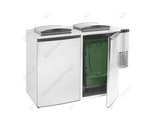 Επαγγελματικό Ψυγείο Απορριμμάτων για 2 Κάδους FRESH