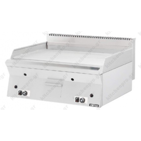 Λείο Πλατώ Αερίου Διπλό 80 x 70 εκ. 752 Inox VIMITEX Ελλάδoς