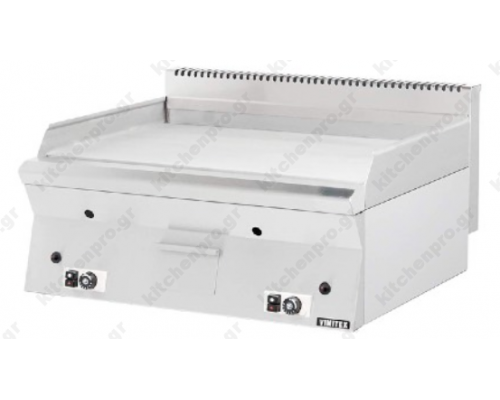 Λείο Πλατώ Αερίου Διπλό 80 x 70 εκ. 752 Inox VIMITEX Ελλάδoς