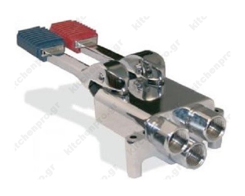 Ποδοβαλβίδα 2 Παροχών (Ζεστό Κρύο)