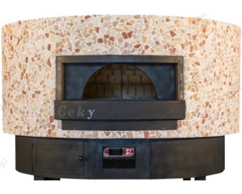 Περιστροφικός Φούρνος Πίτσας Ξύλου 8 Πίτσες 30 εκ. ROTANTE TONDO CEKY Ιταλίας