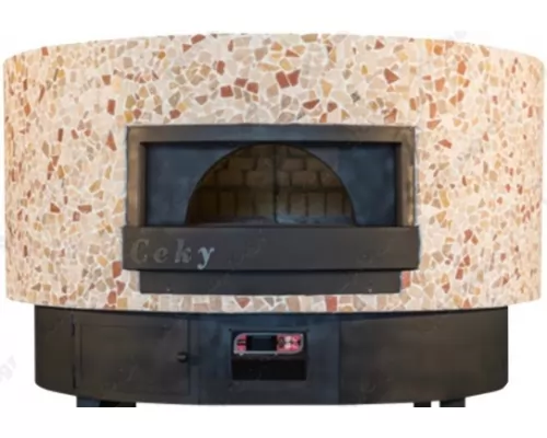 Traditional Rotating Woodfired Pizza Oven 8 Pizzas 30 cm ROTANTE TONDO CEKY Italy