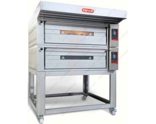 Ταμπανωτός Στατικός Φούρνος με Ατμό για ταψιά 40x60εκ, τύπος TEOREMA POLIS 3/MC26, ZANOLLI Ιταλίας