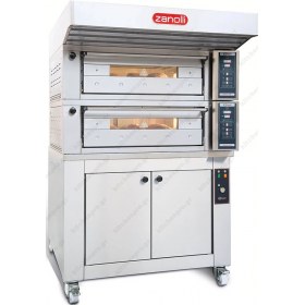 Ταμπανωτός Στατικός Φούρνος με Ατμό για ταψιά 40x60εκ, τύπος TEOREMA POLIS 2S/MC18, ZANOLLI Ιταλίας