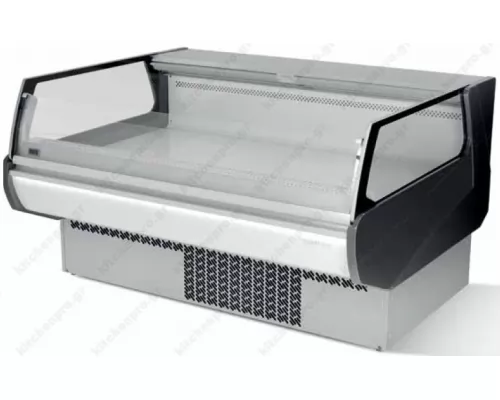 Cooler Display Refrigerator for Pastry and Snacks 250 cm VEU25 SCB INFRICO Spain