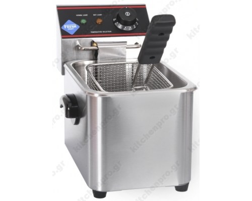 Επαγγελματική Μονή Φριτέζα 4 Λίτρων Ηλεκτρική 172.410 FRESH
