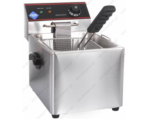 Επαγγελματική Μονή Φριτέζα 8 Λίτρων Ηλεκτρική 172.810  FRESH