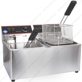 Επαγγελματική Διπλή Φριτέζα 8 Λίτρων Ηλεκτρική 172.812 FRESH