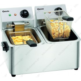 Επαγγελματική Διπλή Φριτέζα 8 + 8 Λίτρων Ηλεκτρική BARTSCHER Γερμανίας