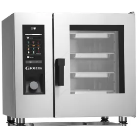 Αυτόματος Φούρνος Ατμού Αέρα (Combi Steamer) Αερίου 6GN 1/1 EVOLUTION SEHG061W / SETG061W, GIORIK Ιταλίας