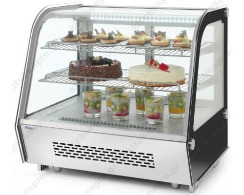 Επιτραπέζια Ψυχόμενη Βιτρίνα 120 λίτρων 69 x 57 εκ. HENDI Ολλανδίας