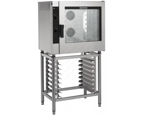 Επαγγελματικός Φούρνος Αερόθερμος Convection Αερίου με Υγρασία 7GN 1/1 ή 40 x 60 εκ. GIORIK Ιταλίας