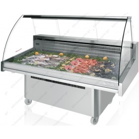 Επαγγελματικό Ψυγείο Βιτρίνα Προβολής Ψαριών (Ψαριέρα) 195,5 x 90 εκ.VML18 INFRICO Ισπανίας