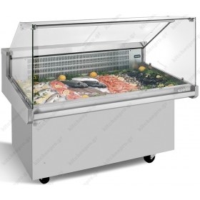 Επαγγελματικό Ψυγείο Βιτρίνα Προβολής Ψαριών 132 x 85 εκ. VRP13 INFRICO Ισπανίας