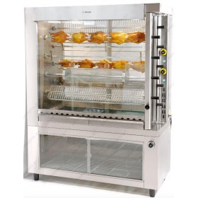 Κοτοπουλιέρα Αερίου με 9 Σούβλες KG9 SERGAS