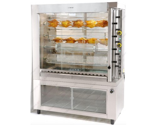 Gas Rotisserie with 9 Spits KG9 SERGAS