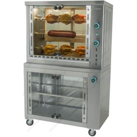 Κοτοπουλιέρα Αερίου με 3 Σούβλες και θερμοθάλαμο SG3 SERGAS Ελλάδας