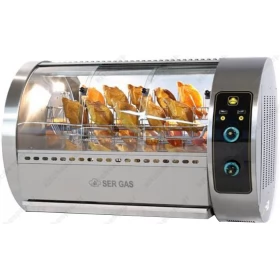 Electric Rotisserie with Baskets 30 Chickens Τ30 SERGAS Greece