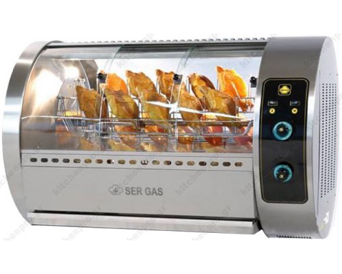 Electric Rotisserie with Baskets 30 Chickens Τ30 SERGAS Greece
