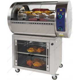 Κοτοπουλιέρα με Πλανητική Περιστροφή Σουβλών και θερμοθάλαμο 25 Κοτόπουλα Τ30P SERGAS