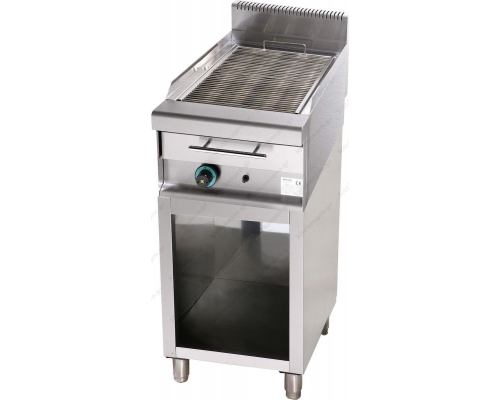 Επαγγελματικό Grill (Γκριλίερα) Αερίου Μονό με Βάση 47 x 90 εκ.WG1S9 SERGAS