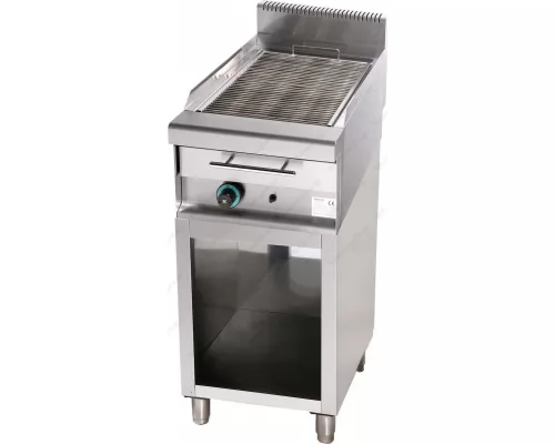 Επαγγελματικό Grill (Γκριλίερα) Αερίου Μονό με Βάση 47 x 90 εκ.WG1S9 SERGAS