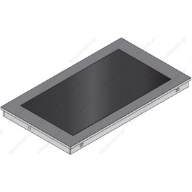 Θερμαινόμενη Κεραμική Επιφάνεια 3GN 1/1 TECNOSTEEL Ιταλίας