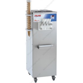 Μηχανή Soft Παγωτού 3 Γεύσεις SOFTGEL 336 TELME Ιταλίας