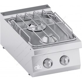 Επιτραπέζια Κουζίνα 2 Εστιών Αερίου 40 x 70 εκ. C2GCU05TT ATA srl Ιταλίας