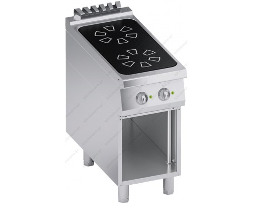 Επιδαπέδια Διπλή Επαγωγική Εστία + Αποθηκευτικό Ερμάριο 40 x 90 εκ. K4ECIP05VV ATA srl Ιταλίας