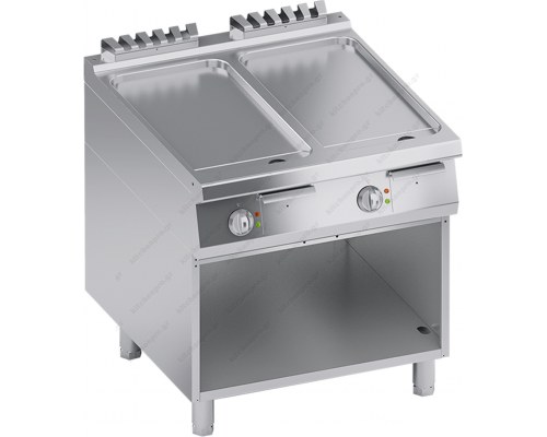 Λείο Πλατό Ψησίματος με Υποβαθμισμένη Επιφάνεια 80 x 70 εκ. K4EFBP10VVL ATA srl Ιταλίας