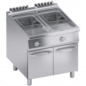 Επιδαπέδια Διπλή Επαγγελματική Φριτέζα 20 + 20 Λίτρων 80 x 90 εκ. K4EFGP1020 ATA srl Ιταλίας