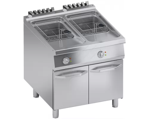 Electric Fryer Double Tank 20+20 lt 80 x 90 cm K4EFGP1020 ATA srl Italy