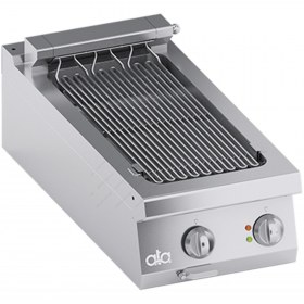 Direct Electric Griddle 1/2 Module K4EGDP05TT 40 x 90 cm ΑΤΑ srl Italy