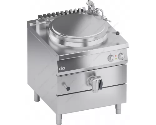Electric Boiling Pan Indirect Heating 150 Lt 80 x 90 cm K4EPIS1016 ATA srl Italy