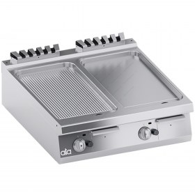 1/2 Λείο -1/2  Ραβδωτό Πλατό Αερίου 80 x 90 εκ. K4GFBP10TTR ATA srl Ιταλίας