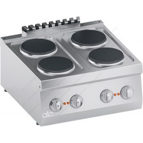 Επιτραπέζια Ηλεκτρική Κουζίνα 4 Εστιών 60 x 60 εκ. Κ6ECU10ΤΤ ATA srl Ιταλίας