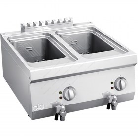 Διπλή Φριτέζα 10 + 10 Λίτρων 60 x 60 εκ.K6EFG10TT ATA srl Ιταλίας