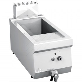 Επαγγελματική Φριτέζα Αερίου Μονή 8 Λίτρων 30 x 60 εκ. K6GFG05TT ATA srl Ιταλίας