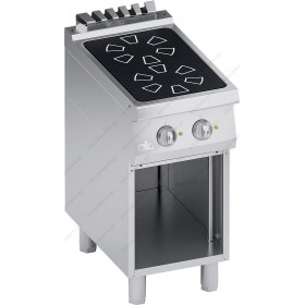 Επιδαπέδια Διπλή Επαγωγική Εστία + Αποθηκευτικό Ερμάριο 40 x 70 εκ. K7ECI05VV ATA srl Ιταλίας